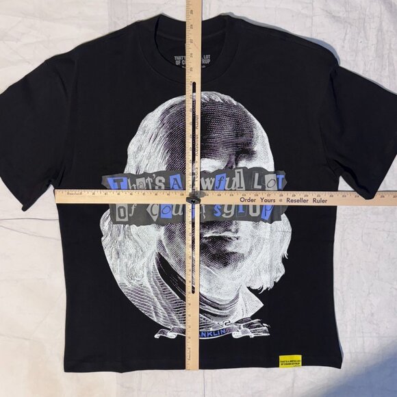 Trapstar x Awful Lot Of Cough Syrup Benjamin Tshirt - M ALOCS Desto Dubb Black - Picture 5 of 5